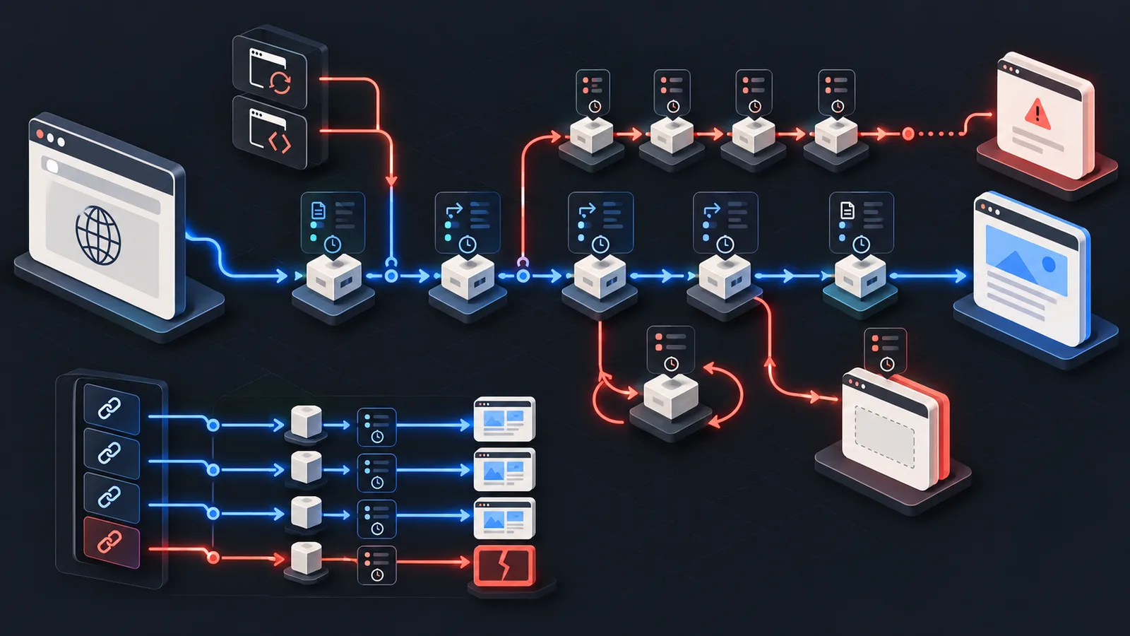 Analyze Redirect Chains, Soft 404s and Broken Links with no404 Trace